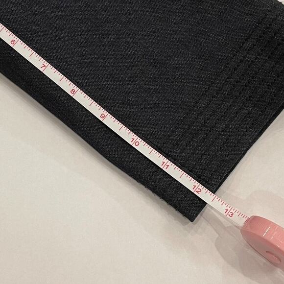 Semantiks Denim Look Dark Rinse 3/4 Sleeve Blazer / Jacket Cropped / Size 10 - Picture 14 of 14